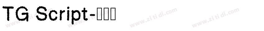 TG Script字体转换